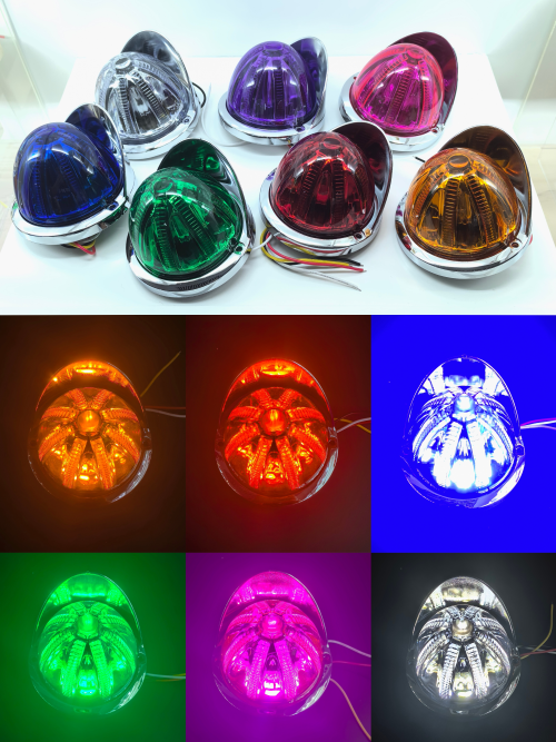 3.5 Inch Baja Lights LED Watermelon Light Truck Side Marker Light