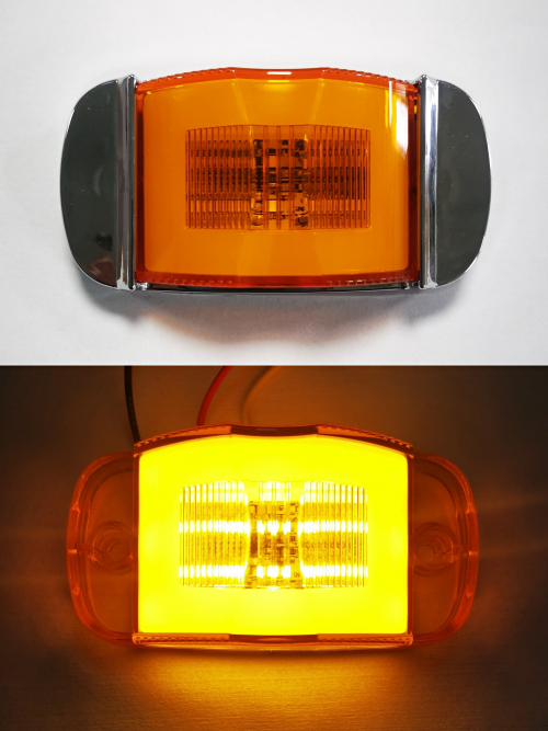 105*55mm Truck Side Marker Light Signal Lights LED GLO Light